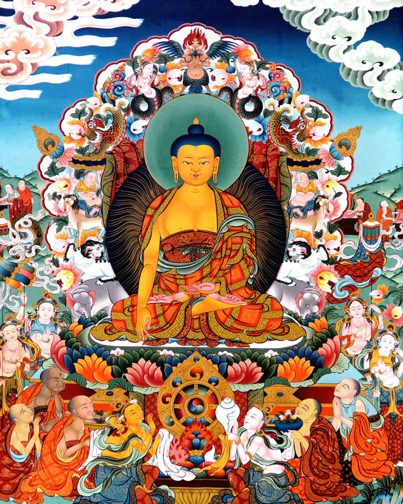 Buddha Shakyamuni Thangka