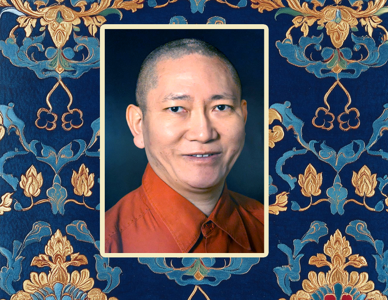 Photo venerable Lama Monlamgyatso rinpoche